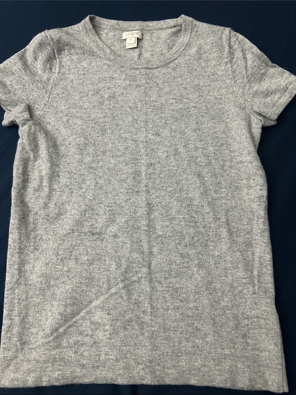 J. Crew Women's Merino Wool Blend Short-Sleeve Sweater